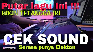 cek sound khusus lapangan bikin tetangga iri di kira ada electone