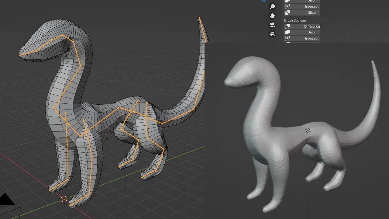 [Blender] Quickly Creating a Base Mesh For Sculpting/Modelling
