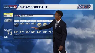 Kansas City weather Hit and miss thunderstorms for Friday