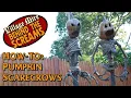 How to Make Creepy Pumpkincrows New Pumpkin Corpsing Technique Halloween Prop Tutorial