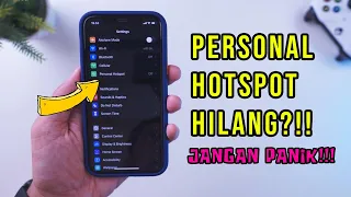 cara memunculkan personal hotspot di iphone yang hilang iphone tips 12