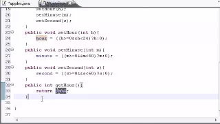 Java Programming Tutorial 40 Set and Get Methods