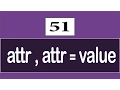 51 - CSS3 Tutorial Attribute Selectors attr attr value