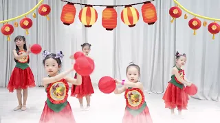 Em Đi Xem Hội Trăng Rằm | Múa Kid by Nhung Lưu #kidclass