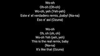 te bote remix lyrics english nio garcia casper darell bad bunny ozuna nicky jam