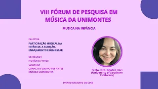 VIII FÓRUM DE PESQUISA EM MÚSICA DA UNIMONTES