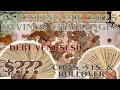 Counting My 2025 Savings Challenges Coins Rollover 1 Challenge Yearly 26 Year Old Budgets