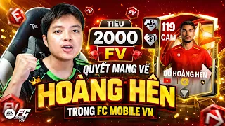 Vũ Liz Tiêu 2000 FV Quyết Mang Về Hoàng Hên Và Huyền Thoại Yaya Toure Trong FC Mobile VN
