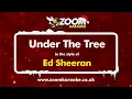 Download Lagu Ed Sheeran - Under The Tree - Karaoke Version from Zoom Karaoke
