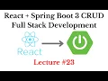 NEW React Spring Boot CRUD Full Stack App - 23