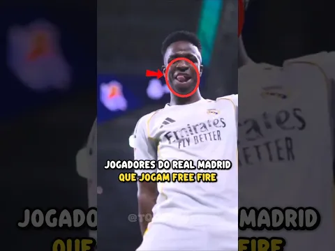 JOGADORES DO REAL MADRID QUE JOGAM FREE FIRE!! | #freefire
