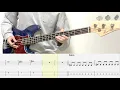 真赤/Bass TAB/My Hair is Bad/ベースcover