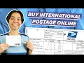How To Buy USPS International Postage Online Click-N-Ship