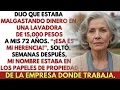 Lagu Mi hijo dijo que malgasté 15,000 pesos en una lavadora. “¡Esa es mi herencia!”, gritó. Así que actué