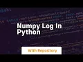 numpy log in python