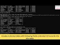 2nd PUC Computer Science Library Table SQL Program
