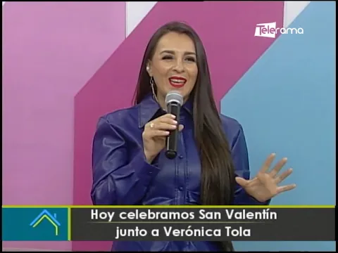 Hoy celebramos San Valentín junto a Verónica Tola