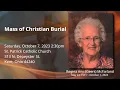 Funeral Mass for Regina Ann McFarland - St Patrick Parish