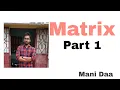 Basic concept of matrices upper triangular matrix lower triangular matrix