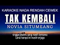 Download Lagu Tak Kembali - Novia Situmeang (Karaoke Lower Key | Nada Rendah Cewek -3)