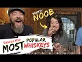 a NOOB tastes the MOST POPULAR whiskeys U S sales WHISKEY CURIOUS