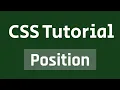 CSS Position CSS Bangla Tutorial CSS Position Crash Course