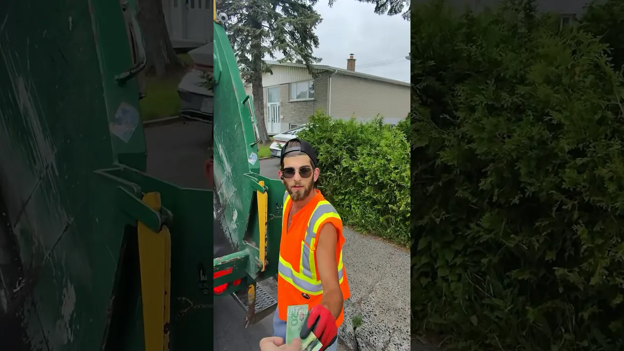 $40 to garbage guy
