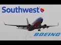 Southwest Airlines Boeing 737-7H4 WL N460WN Landing in Los Angeles
