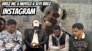 vibez inc x muyeez x seyi vibez instagram vibes on vibes reaction