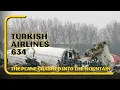 Plane crashes due to pilot error Turkish Airline flight 634