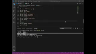 Insert and Delete function in List