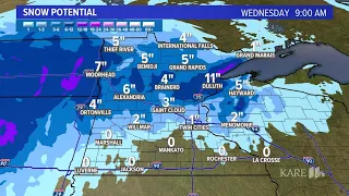 LIVE RADAR Wintry mix across Minnesota