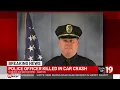 Canton police officer dies in crash on way to work