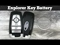 How To Replace A 2018 - 2024 Ford Explorer Key Battery