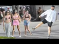 Funny FART Prank at the Beach I m in TROUBLE