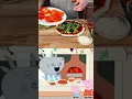 Peppa Pig Learns How To Make Pizza