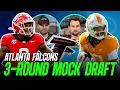 Atlanta Falcons 3 Round Mock Draft PFF