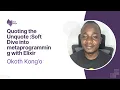 Quoting the Unquote Soft Dive into metaprogramming with Elixir BY Okoth Kong o September 2022