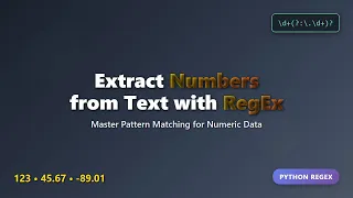 Extract Numbers from Text with Python Regex A Beginner s Guide