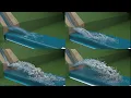 Blender Flip fluid resolution comparison