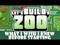 10 Things I Wish I Knew Before Starting Let s Build a Zoo