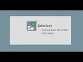 5 Selenium WebDriver Java Close Quit API HTML Unit Driver