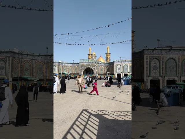 ⁣تخجلني بكرمك في كل مرة ازورك يا أبا الفضل العباس سلام الله عليك