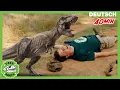 Lagu Dinosaurier-Fluchtplan! Riesige Raptors greifen Kinderspielplatz an | T-Rex Ranch - Dinosaurier