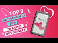 Valentine s Day Confession 3 Dating Profile Tips 2 Avoid manifesting dating Disasters