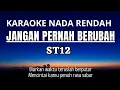 Download Lagu ST12 - Jangan Pernah Berubah (Karaoke Lower Key Nada Rendah Pria -3)