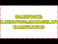 Salesforce Visualforce remoting manager invokeAction Clarification