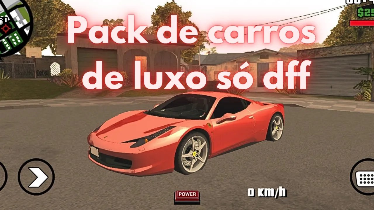 Saiu meu novo pack de carros de luxo [dff e txd ] pra gta sandreas android