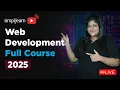 Web Development Full Course Web Development Tutorial For Beginners Web Development Simplilearn