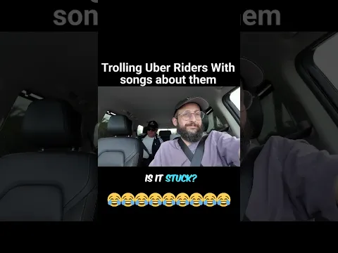 Trolling Uber Riders With Songs About Them😂